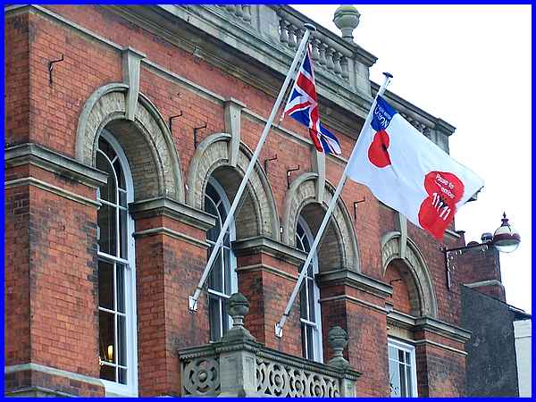 Town Hall Flags