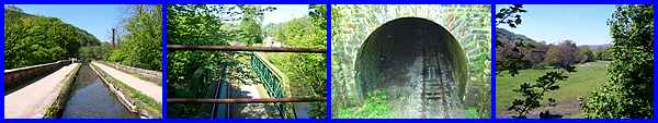 Aqueduct, Railway Line, Tunnel, Derwent Valley