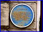 St Helen's House blue plaque