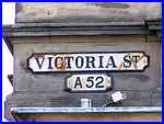 Victoria St & A52 signs