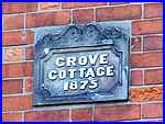 Grove Cottage date stone