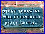 Stone Throwing