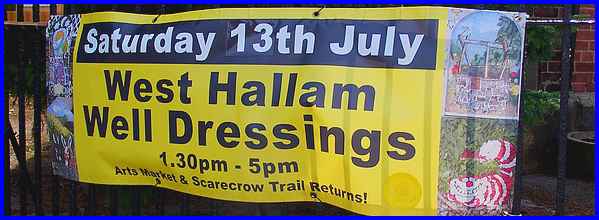 West Hallam Well Dressings